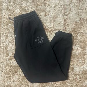 White fox sweat pants